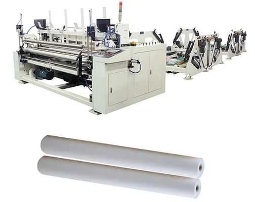 เครื่องลวดกระดาษชําระน้ํา PLC ที่มีประสิทธิภาพสูง และอุปกรณ์ลามเปอร์ครัว