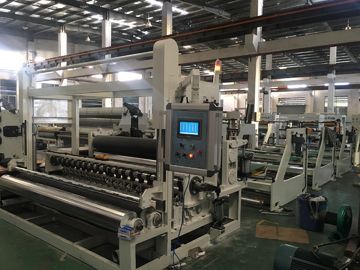 เครื่องจักร Rewinder ทนทาน Slitter, กระดาษม้วนเครื่อง กรอกลับ ความกว้าง Slitting Adjutable