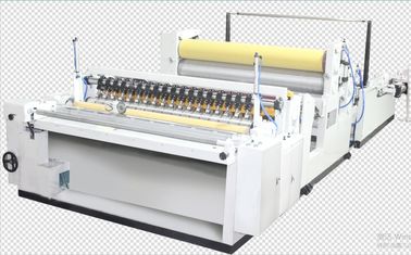 Maxi / จัมโบ้ Slitter Rewinder เครื่องความเร็วสูงแยกมอเตอร์ขับรถ