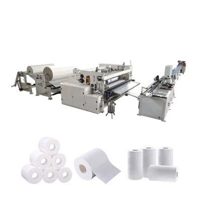 เครื่องผลิตเนื้อเยื่อใบหน้า V-Folding ความเร็ว 110m/min สําหรับการผลิตเรียบและ