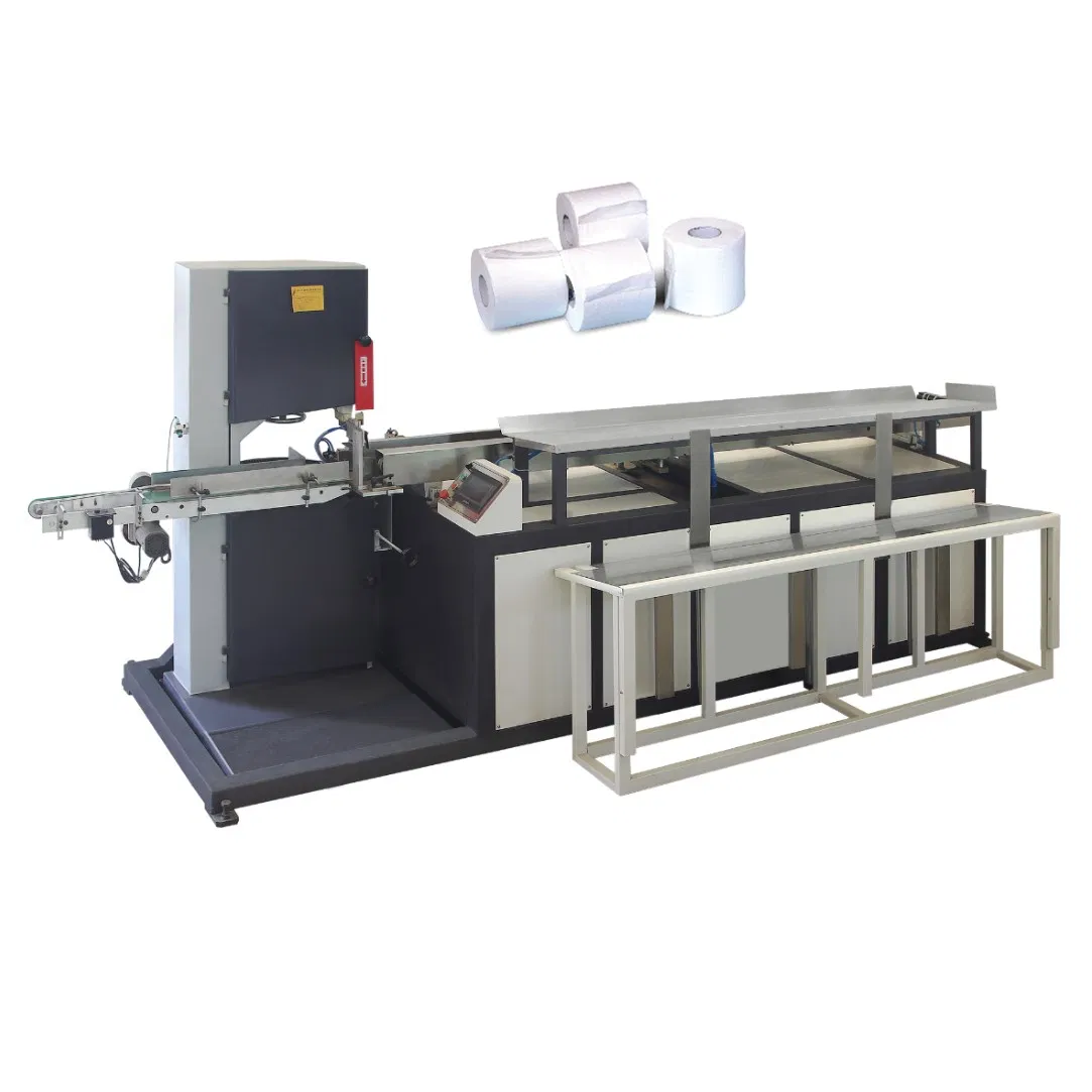 กระดาษชําระ / Maxi Roll / JRT / อุตสาหกรรมมือ Towel Rewinder ทําเครื่องจักรการผลิตสายเศรษฐกิจ 2